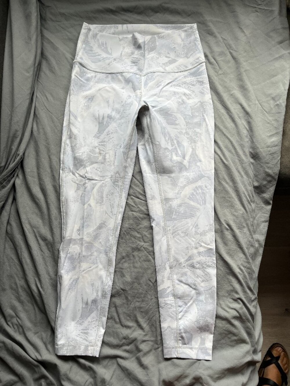 Lulu Lemon Wunder Under - Limited Edition "Jasmine White Multi"